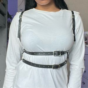 Dolls kill black harness